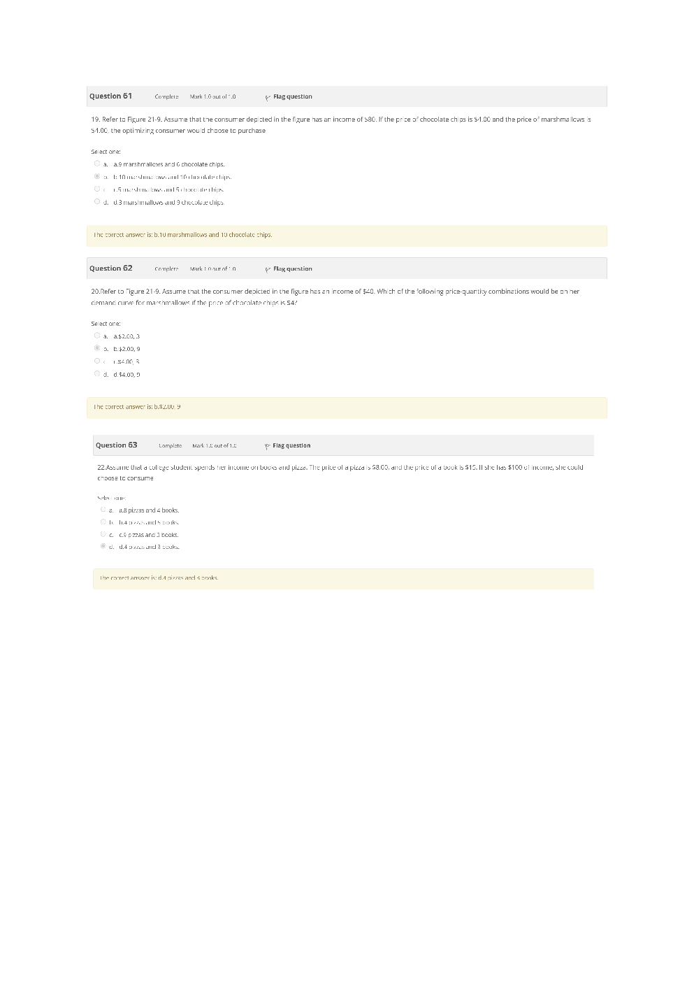 Principes of economics BBUS - Practice set 16_Chapter 16,17,21