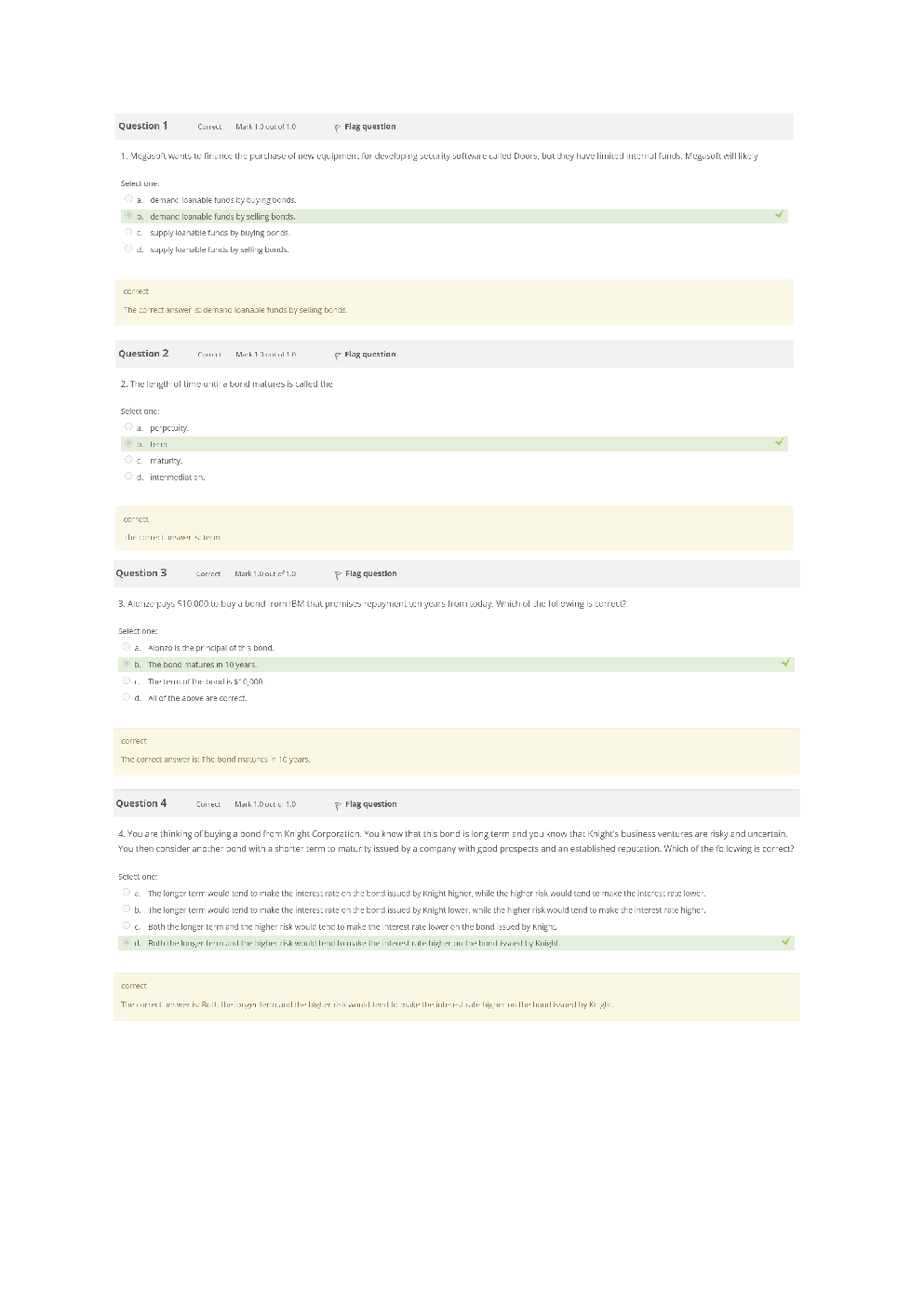 Principes of economics BBUS - Practice set 20_Chapter 26,28